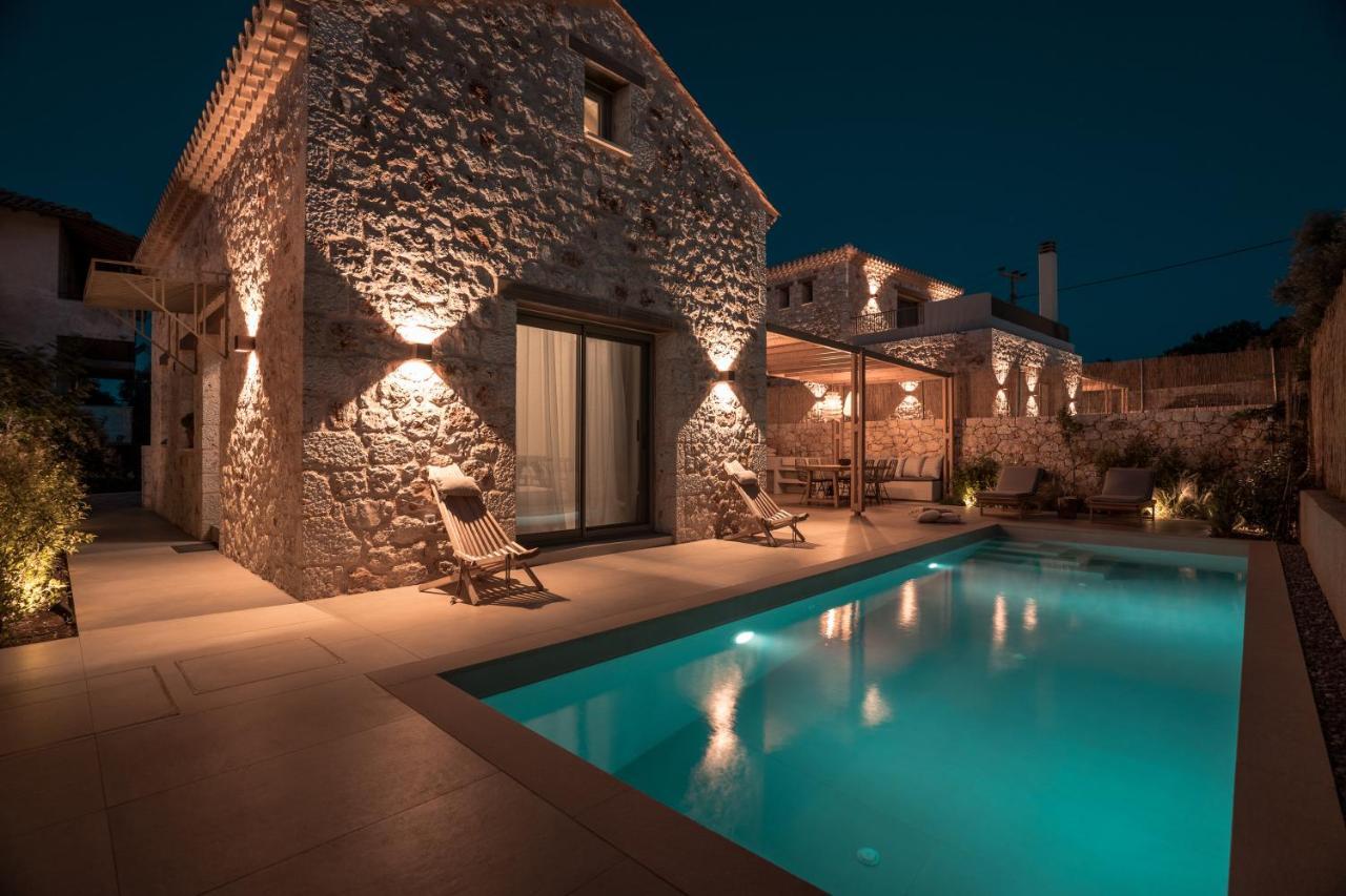 Papadria Villas - Modern Luxury Villas Near Kathisma Beach Tsoukaládhes Exterior foto