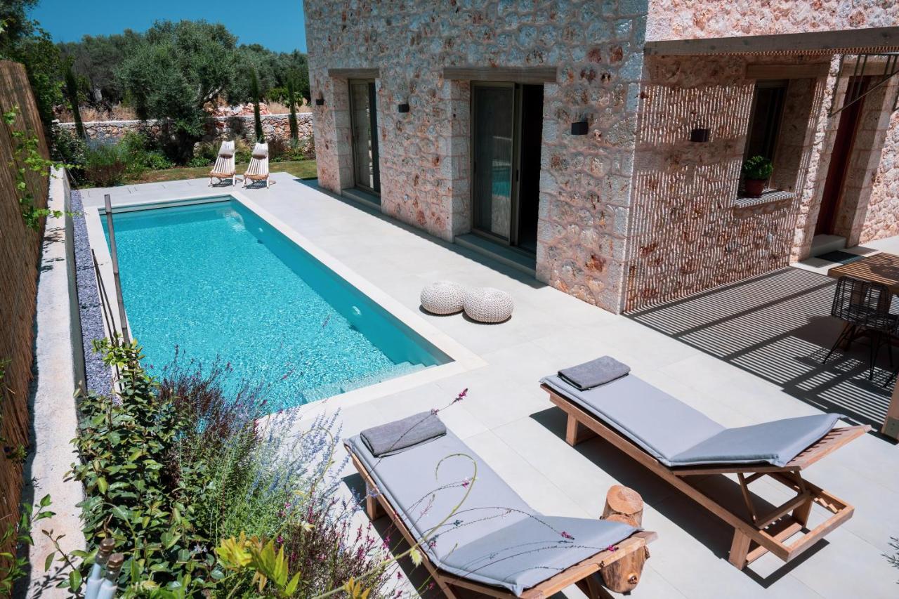 Papadria Villas - Modern Luxury Villas Near Kathisma Beach Tsoukaládhes Exterior foto